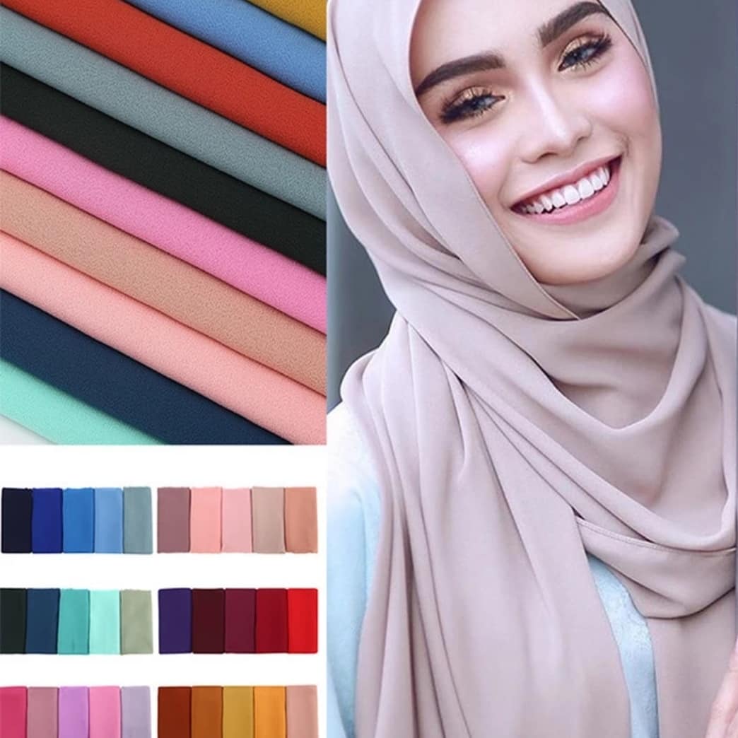 Kopftücher  in verschiedenen Farben